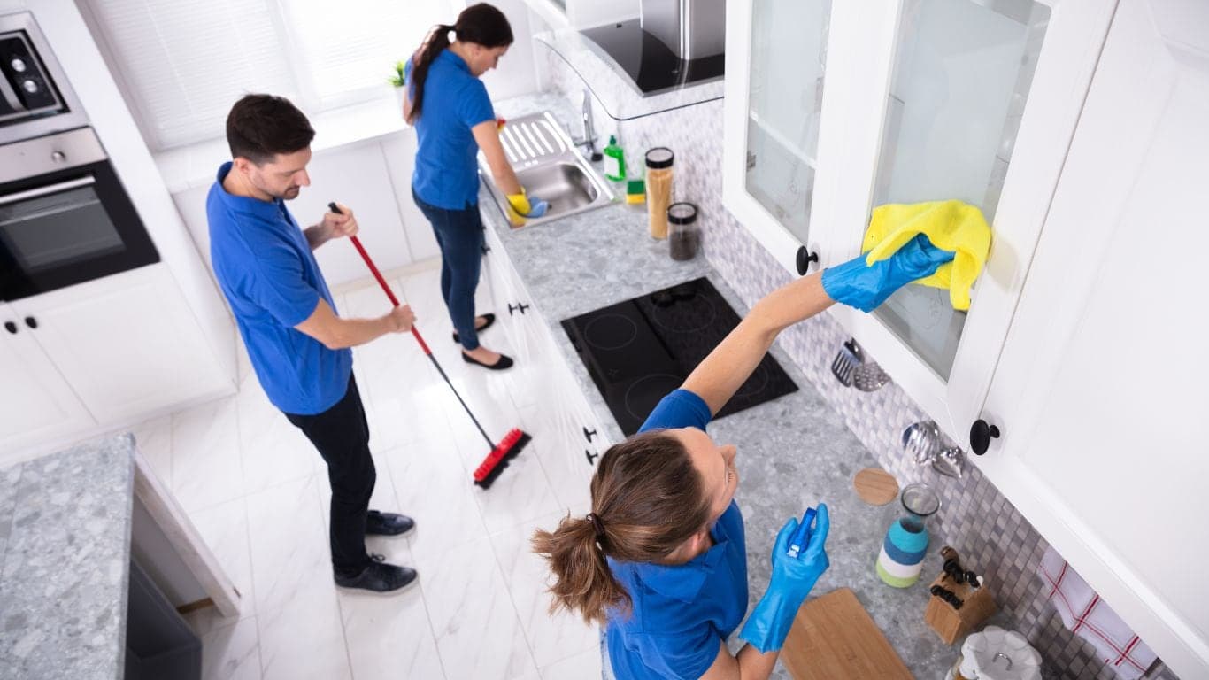 Living Room deep cleaning